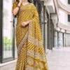 Kashvi Lavanya 101 to 108 Dull Moss Digital Printed Saree Collection