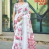 Kashvi Maahi Vol 6 Linen with Sequence Border Saree Collection