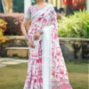 Kashvi Maahi Vol 6 Linen with Sequence Border Saree Collection