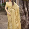 Kashvi Shabnam Vol 16 Dull Moss Foil Printed Saree Collection