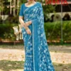 Kashvi Shriya Vol 01 Dull Moss Viscose Saree Collection