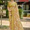 Kashvi Shriya Vol 01 Dull Moss Viscose Saree Collection