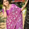 Kashvi Shriya Vol 01 Dull Moss Viscose Saree Collection