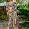 Kashvi Silika Vol 2 Brigth Moss Viscose Digital Printed Saree Collection