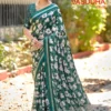 Kashvi Vasudha Vol 02 Dull Moss Silk Printed Saree Collection