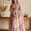 Kc 2098 Moss Silk Jacquard Butti Worked Designer Saree Collection