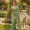 Kc 2107 Soft Space Silk Beautiful Sequence Worked Designer Saree Collection