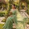 Kc 2107 Soft Space Silk Beautiful Sequence Worked Designer Saree Collection