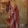 Kreshva Adbhut P V Super Fine Silk Zari Weaving Saree Collection