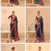 Kreshva Paakhi Chanderi Silk with Katha Work Saree Collection