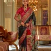 Kreshva Queen Pure Silk with Marmo Finish Designer Saree Collection
