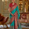 Kreshva Queen Pure Silk with Marmo Finish Designer Saree Collection