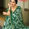 Lt Aarohi Vol 1 Dola Silk with Fancy Lace Worked Saree Collection