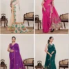 Maahi 217 Linen Printed Casual Wear Fancy Saree Collection