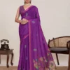 Maahi 217 Linen Printed Casual Wear Fancy Saree Collection