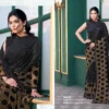 Mahotsav Mohmanthan 25400 Noire Armani Tulle with Stone Worked Saree Collection