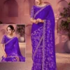 Mahotsav Norita 44200 Lehr Satin Silk Designer Saree Collection