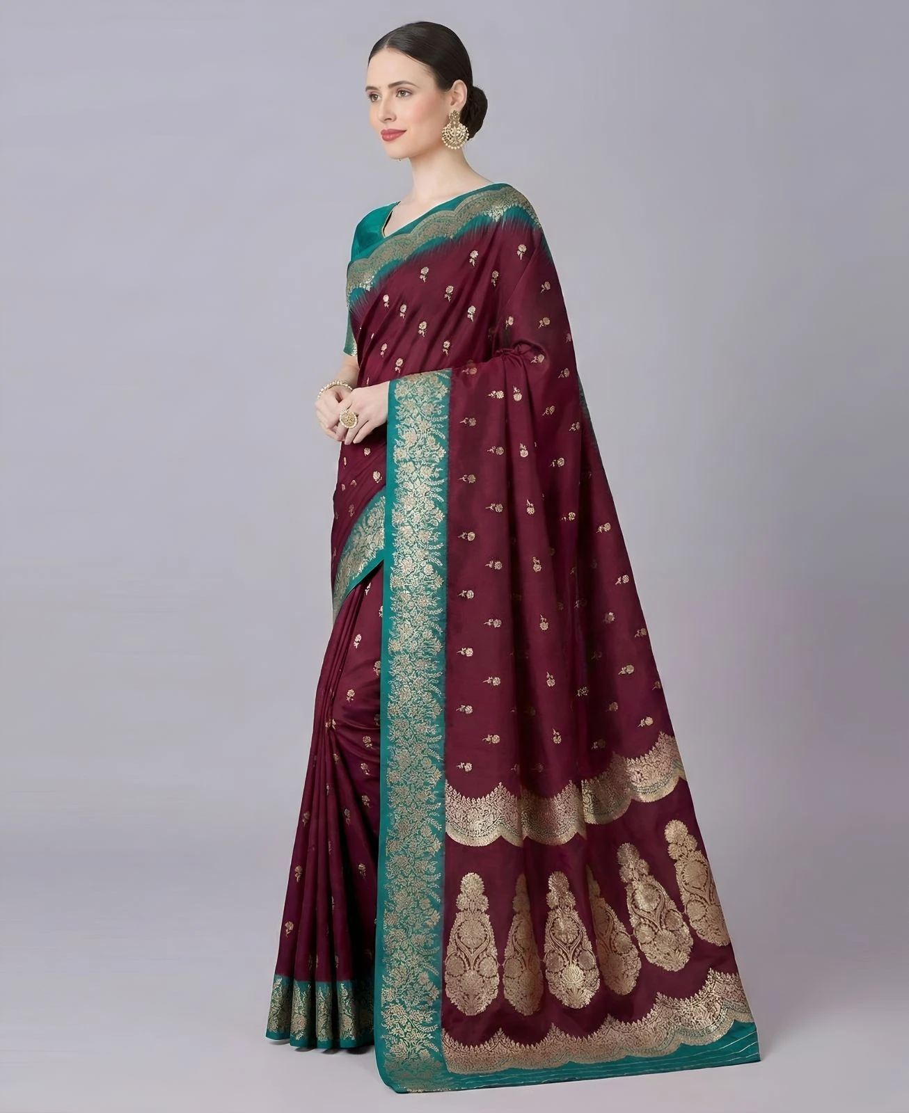 Mb 1109 Premium Soft Banarasi Silk Zari Weaving Saree Collection