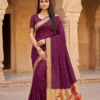 Mb 239 Organza Silk Butti Motifs Woven Work Saree Collection