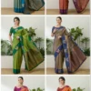 Noor 32001 to 06 Handloom Silk Festival Saree Collection
