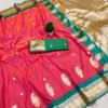 Nx Mango Soft Banarasi Zari Weaving Fancy Silk Saree Collection