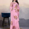 Pari Cotton Linen Aari Worked Digital Printed Saree Collection