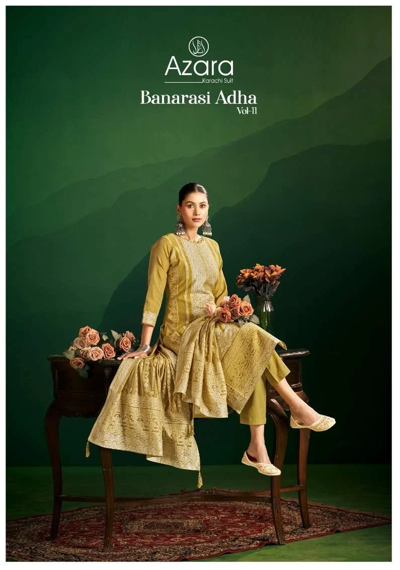 Radhika Fashion Banarashi Adah Vol 11