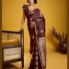 Rajtex Kanthkala Vama Satin Silk Handloom Weaving Traditional Saree Collection