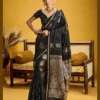 Rajtex Kanthkala Vama Satin Silk Handloom Weaving Traditional Saree Collection