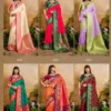 Rajtex Karnation Handloom Weaving Silk Saree Collection