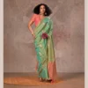 Rajtex Kirtan Two Tone Silk Handloom Weaving Saree Collection
