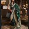 Rajtex Korssa Georgette Khadi Georgette Handloom Weaving Saree Collection