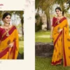 Ramrasiya Madhav Fancy Georgette with Lace Wokred Saree Collection