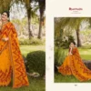 Ramrasiya Madhav Fancy Georgette with Lace Wokred Saree Collection