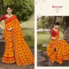 Ramrasiya Madhav Fancy Georgette with Lace Wokred Saree Collection
