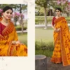 Ramrasiya Madhav Fancy Georgette with Lace Wokred Saree Collection
