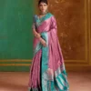 Roohani 001 to 004 Pure Satin Handloom Weaving Silk Saree