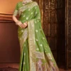 Saroj Sherbagh Satin Saroski Vol 1 Satin Silk Party Wear Saree Collection