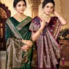 Saroj Sophia Satin Saroski Vol 9 Satin Silk Wedding Wear Saree Collection