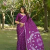 Sb Bandhej B Chinon Bandhani Printed Fancy Saree Collection