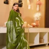 Sb Shibori Pure Chinon Fancy Saree Collection