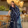 Sb Shibori Pure Chinon Fancy Saree Collection