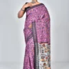 Scvf Warli Linen Cotton Warli Printed Summer Saree Collection