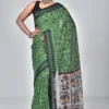 Scvf Warli Linen Cotton Warli Printed Summer Saree Collection