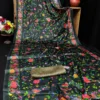 Sf Flora N Japan Satin Floral Printed Fancy Saree Collection