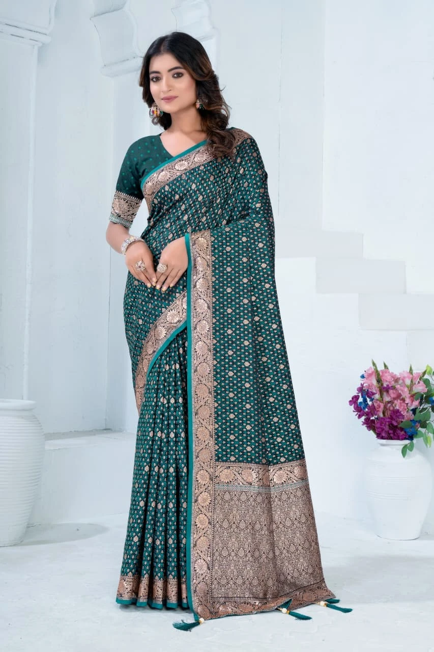 Sf Silk Vol 7 Satin Silk Festival Wear Saree Collection