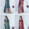 Sf Silk Vol 7 Satin Silk Festival Wear Saree Collection