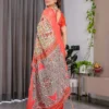Shc 01 to 07 Pure Handloom Linen Floral Printed Saree Collection