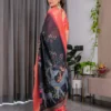 Shc 01 to 07 Pure Handloom Linen Floral Printed Saree Collection