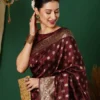 Sm Pari 122 Leem Silk Woven Work Festival Saree Collection